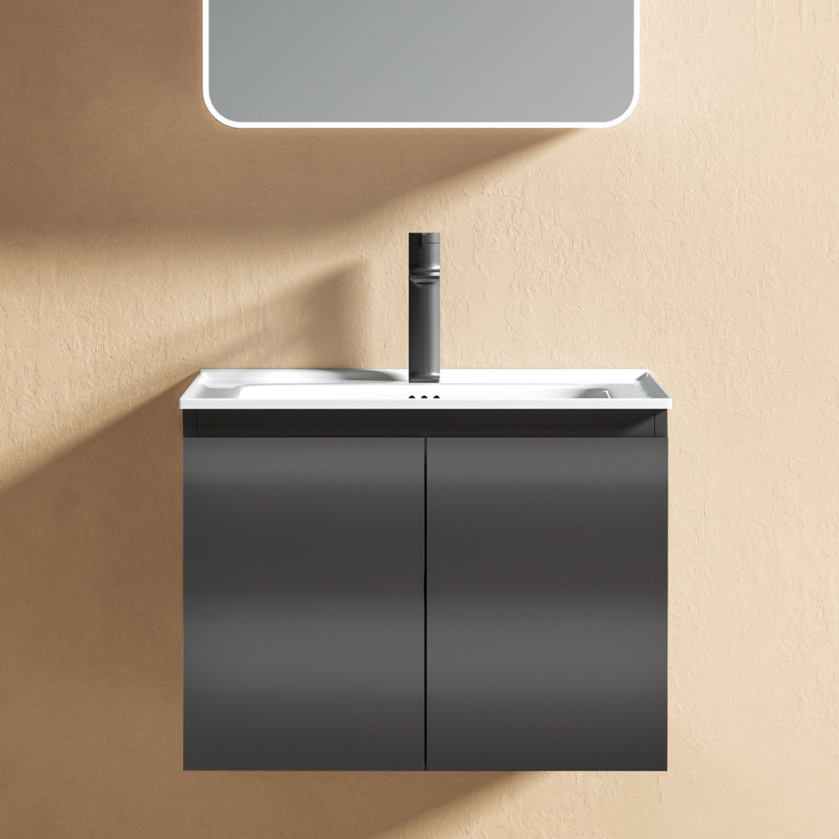 Carbon Fiber Cabinet with Mirror Cabinet