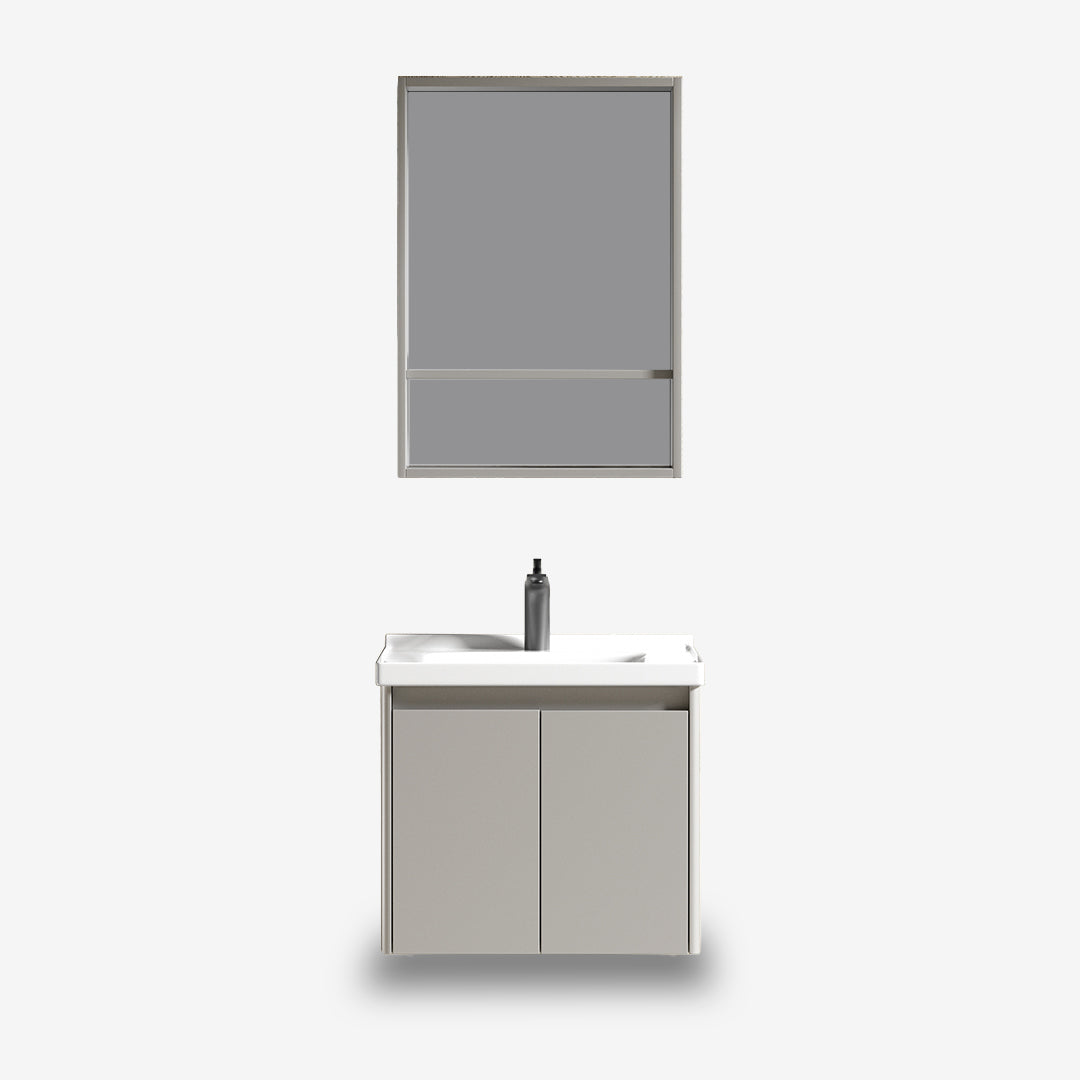 Vanity Cabinet with Mirror - Mex Grey