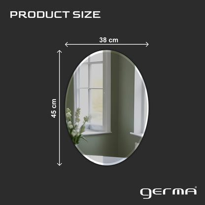 Wall Mounted Mirror - Oval Shape