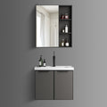Washbasin Cabinet Along with Mirror Cabinet - Nolge Grey